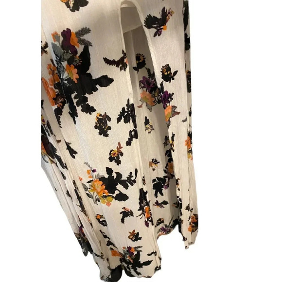 Free People FP One One Moonlight Floral Garden Maxi Raw Hem Dress - Picture 9 of 16